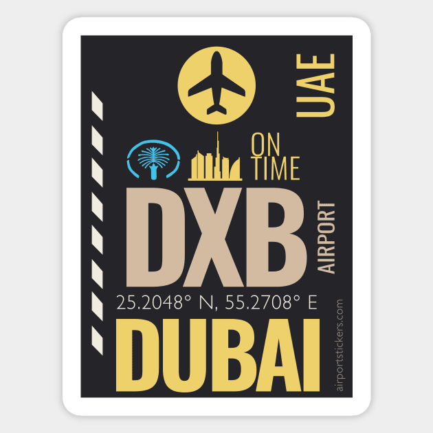 Dubai airport Sticker by Woohoo